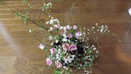 和の空間に飾る花を思わせるいけばなのイメージ