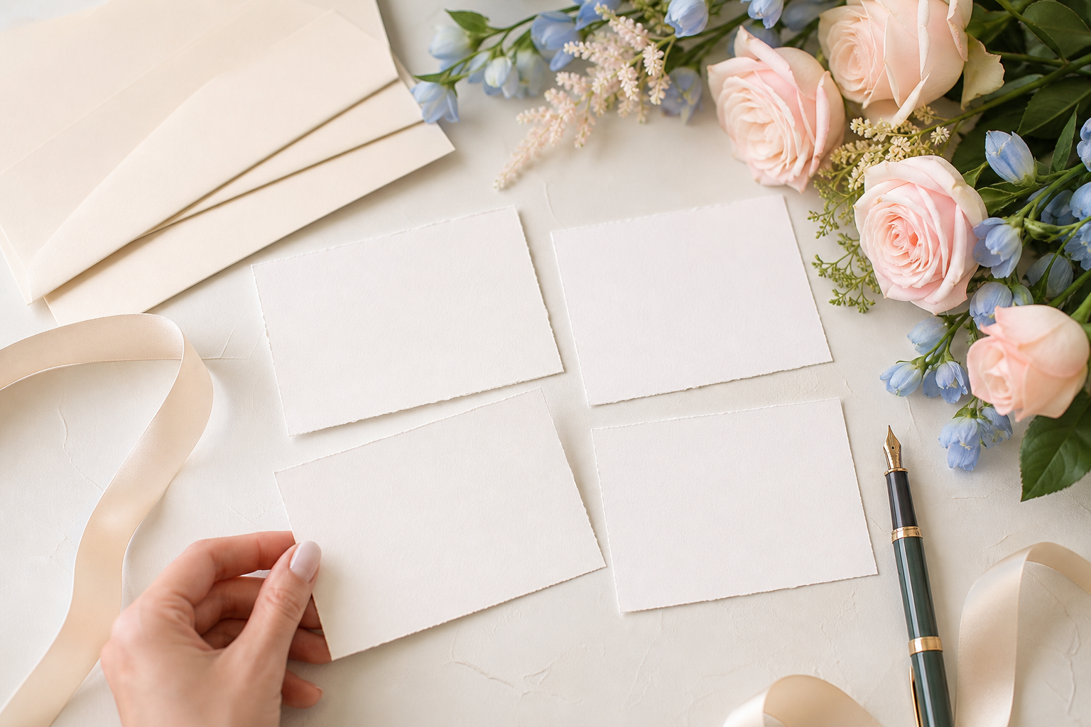 結婚祝いのメッセージカード文例を選ぶ生成イメージ