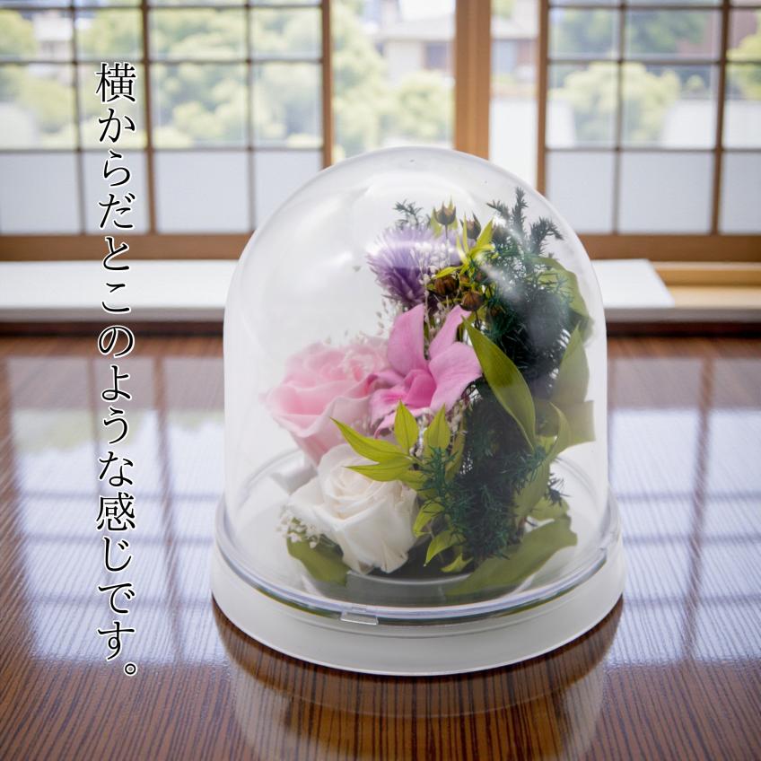 Offering Dome(ピンク)【仏花・お供え・お悔やみの花】【送料無料】