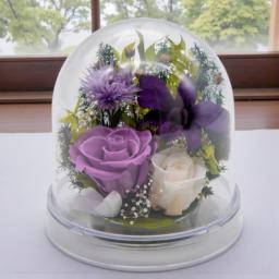 Offering Dome(ラベンダー)【仏花・お供え・お悔やみの花】【送料無料】
