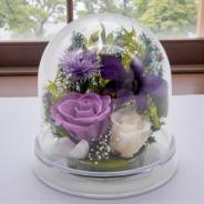 Offering Dome(ラベンダー)【仏花・お供え・お悔やみの花】【送料無料】