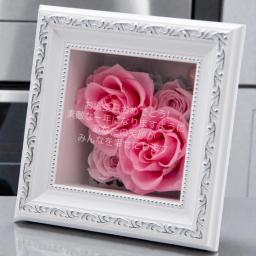 フラワーフレームデコラ(ピンク)