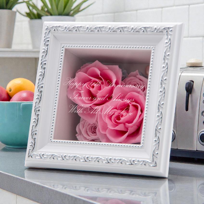 フラワーフレームデコラ(ピンク)