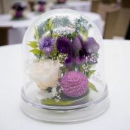 Offering Dome(ホワイト)【仏花・お供え・お悔やみの花】【送料無料】