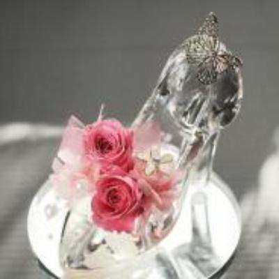 ガラスの靴(ピンク)